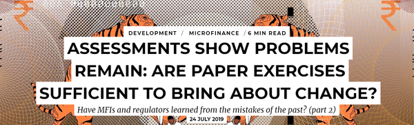 Assessments show problems remain: are paper exercises sufficient to bring about change?