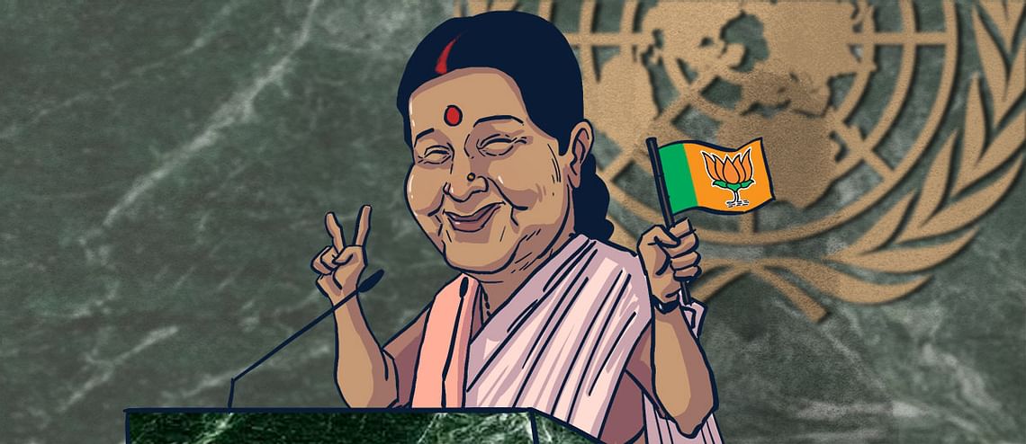 Why Sushma Swaraj’s UN speech was a missed chance
