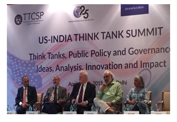 Think tanks in India and the United States and the alignment of state and corporate goals